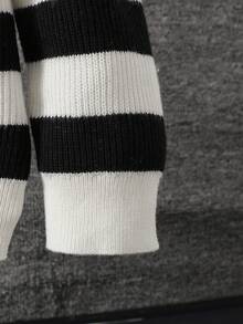 Girls' Turtleneck Long Sleeve Sweater, Autumn/Winter - Apricot - View 7