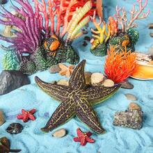 Simulation Soft Rubber Marine Animal Model Toy, Octopus, Manta Ray, Seahorse, Flying Fish TPR Children's Toy, Halloween, Christmas, Easter Party Decoration Gift - Multicolor - View 3