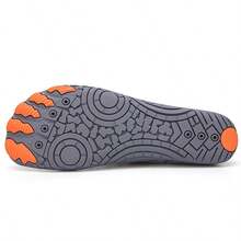 Women's Beach Shoes Mens Seaside Footwears Couple Upstream Hiking Light Barefoot Shoes For Foot Pain Angle Big Size - 灰色 - 查看 9