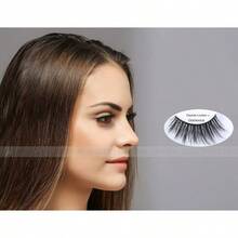 MNatural Lashes 3D Layered Effect FakeMink Eyelashes Multipack 5Pairs Glamorous8001 - Svart - Visa 2