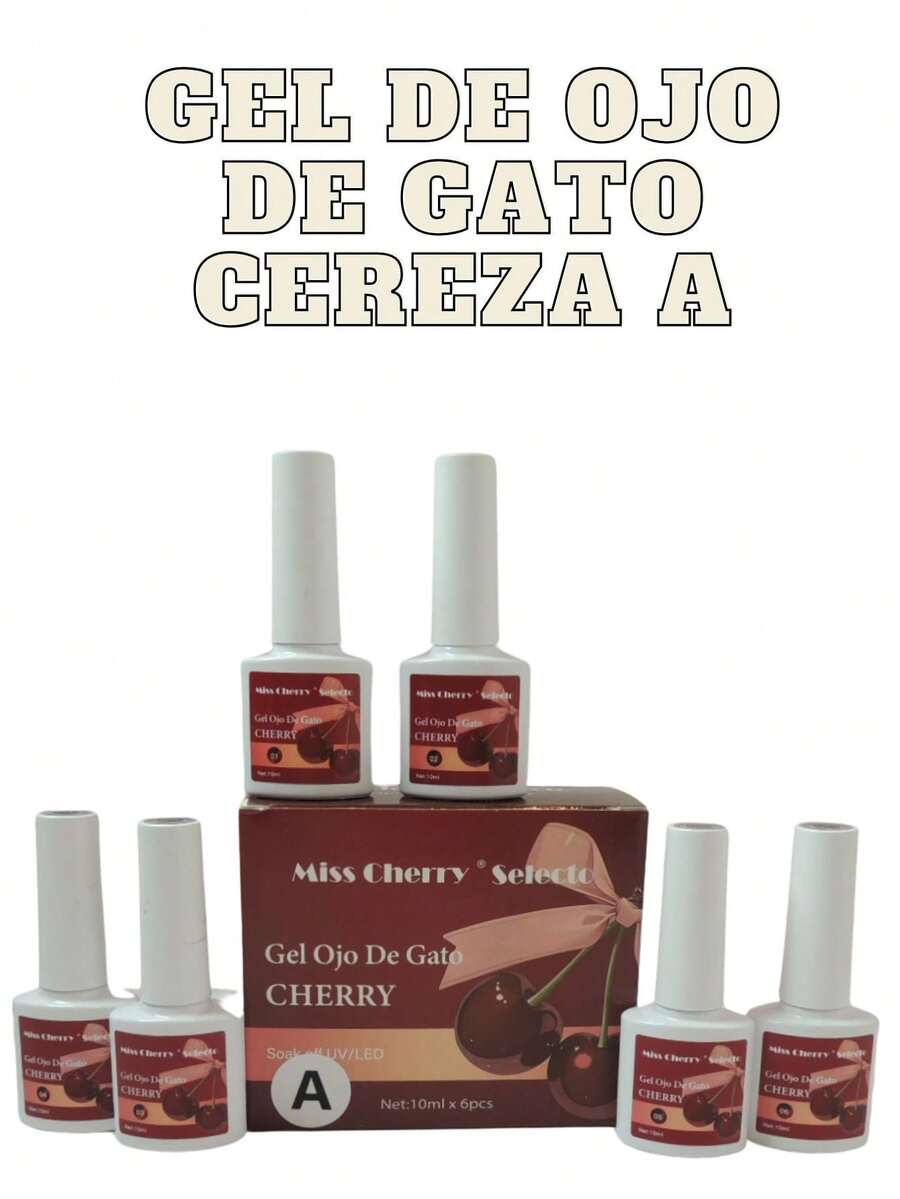 GEL OJO DE GATO CEREZA