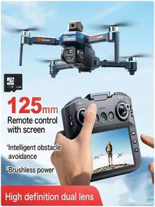 El dron multifuncional GT8 equipado con cámara puede ver la ruta de vuelo en tiempo real, tomar fotos y videos, y grabar la vida. Los motores sin escobillas ofrecen un rendimiento talla grande potente. El vuelo estacionario con flujo óptico es talla grande estable para drones principiantes. Drones económicos. Drones de fotografía aérea, regalos maravillosos para Navidad y Halloween - Mando a distancia GT8 multicolor - Ver 2