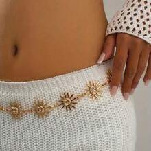 Star Starfish Waist Belly Belt Chain For Women 2025 New Fashion Boho Summer Beach Bikini Body Jewelry New