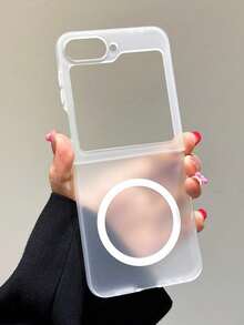 1 件时尚简约透明防雾磁力折叠手机壳，可保护和防止掉落：SamsungGalaxy Zflip 3/Zflip 4/Zflip 5/Zflip 6/Zflip 7/OPPO Find N3 Flip/OPO Find N2 Flip/Razr 50 Ultra/Razr 60 Ultra/Razr 60/Razr 50/XiaomiMIX Flip 防水防震防摔防刮 - 無色 - 查看 17