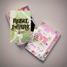 124张专辑LOMO卡 - 全息照片卡，小卡，官方Kpop周边，适合粉丝和收藏家，色彩鲜艳的艺术作品，高品质印刷，非常适合展示和送礼，粉丝周边，卡片材质，Karma Skz Thing，All Day Project Photo，Kpop专辑 - 彩色 - 查看 7