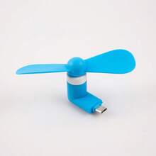 1PC Creative USB Mini Mobile Phone Fan, TYPE-C Android Apple Portable Small Fan, Three In One Mobile Phone Fan, Silent Fan, Small Gift, Cool In Summer, Suitable For Outdoor Use, Compatible With Android, Apple, And Power Bank Interfaces, Easy To Carry, Compact And Detachable Design Summer Cooling,Beach,Travel - Multicolor - View 38
