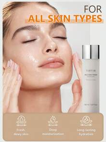 TIRTIR Milk Rice Powder - Deep Nourishing, Moisturizing, Refreshing Skin, Containing Niacinamide, Ceramide, Rice Bran Extract And Other Natural Ingredients, Korean Skincare, Vegan, 150ml - Rice Toner - View 2