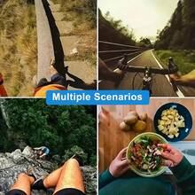 6pcs  Action Camera Accessory Kit - Versatile All-In-One Set - Waterproof, Adjustable Phone Clip Mount For GoPro, Osmo & More - Đen 6 cái - Xem 8