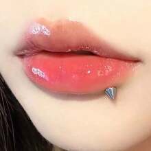 2PCS/Set Spike Lip Piercing Snake Bites Stainless Steel Helix Piercing Cartilage Earring Ear Piercing Body Jewelry Punk Style 16G 1.2mm