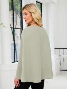 Women's Commute Elegant V-Neck Shawl Collar Form-Fitting Top