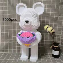 10000片超大熊积木玩具客厅摆件熊出没拼图拼装模型DIY礼物3D立体摆件适合成人生日礼物闺蜜礼物朋友礼物 - 無色 - 查看 10