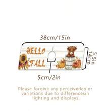 Armaturenabdeckungsmatte, Herbst/Halloween, Badezimmer Armaturenspritzschutz, feuchtigkeitsbeständige rutschfeste Armaturenablaufmatte, Küchenarbeitsplatten-Accessoires, Spülbeckenmatte, multifunktionale saugfähige Unterlage