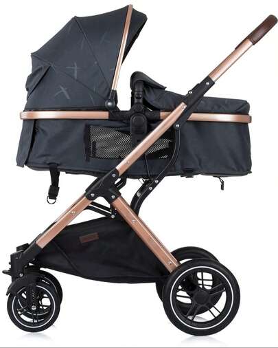  Carrinho de bebê conversível Zara Duo até 22 kg em Chipolino-antracite. Entrega em 24/48 horas.