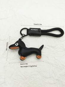 皮革腊肠犬包饰、腊肠犬吊坠、腕带钥匙扣、背包装饰挂饰、动物背包配件、卡通挂饰、狗狗挂饰、可爱挂饰、背包饰、腊肠犬钥匙扣、时尚钥匙扣、卡通钥匙扣、动物钥匙扣