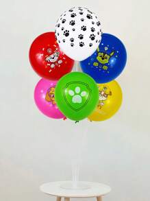 Paw Patrol Das Paw Patrol-Themen-Paw Patrol Latex-Ballon-Set ist super kostengünstig! 12/24/36/48 Stücke! Die Farben sind extrem reichhaltig, darunter Rot, Gelb, Blau, Grün sowie zartes Rosa und reines Weiß. Das Muster ist auch super süß.