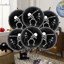 7 Stück/Set Neue Halloween Ballon Dekorations-Set