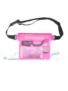 Waterproof Pouch Bag - Adjustable Waist Strap - For Swimming, Diving, Boating, Fishing & Beach - For Men & Women - Stay Dry & Comfortable - Perfect Gift For Water Sports Enthusiasts Beach Bag Waterproof Phone Case Waterproof Bag Sport Bag For Sports For Fitness For Exercise Travel Bag For Vacation For Women Travel Essential Durable Swimming Bag For Beach - Multicolor - View 15