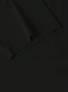 T-shirt da uomo in cotone, con stampa di stile di strada e personalità, nuova moda sportiva maschile per primavera ed estate, morbida e traspirante, maglietta nera a maniche corte