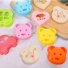 Sandwich Mold, Cartoon Bread Cutter, Toast Cutter, Bento Mold, Bread Mold, Creative Rice Cake Cutter, DIY - Multicolor - View 12