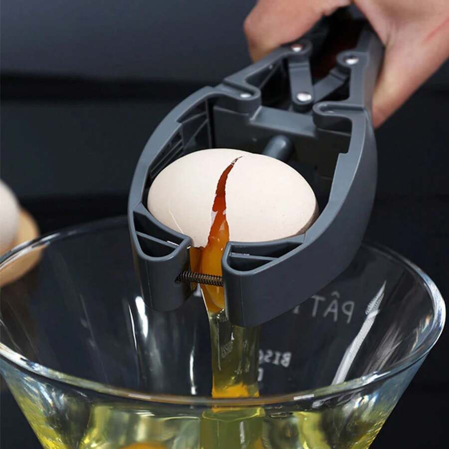 Batidor de una mano rápido para cocina, herramienta manual para pelar y descascarar huevos, accesorios de cocina - 1 - Ver 1