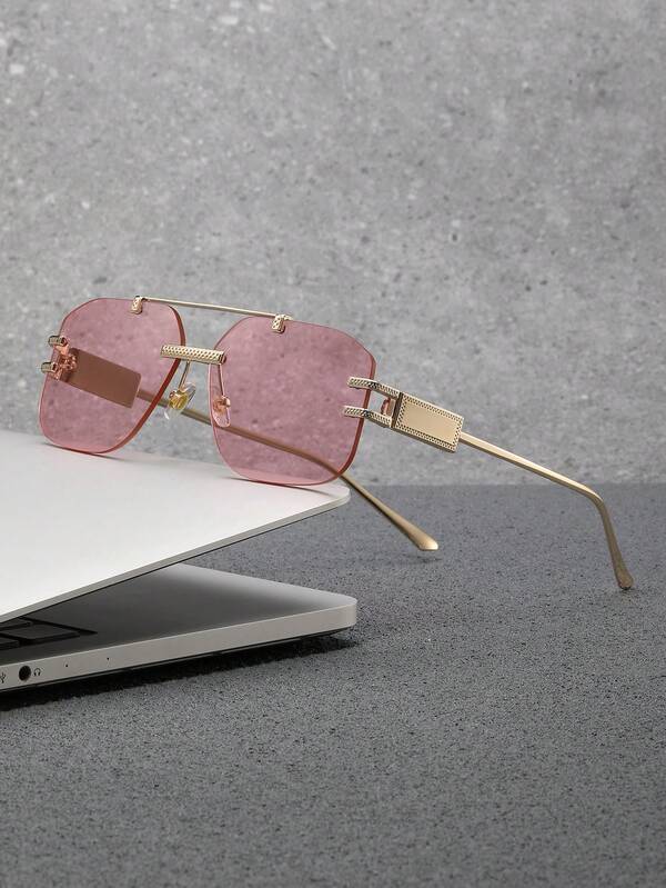 1 Pair Fashionable Square Sunglasses For Women And Men, Elegant And Chic, Suitable For Casual, Travel, Sports, Driving, Beach, Festivals, Vacation, UV Protection, Fishing, Outdoor Activities, Golf, Sun Protection, Street Style, Parties, Outings, Hiking