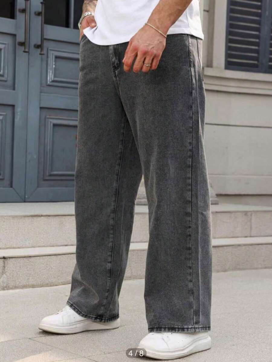 Black Skinny Jeans Direct From Factory - Immediate Shipping - Màu xám đen - Xem 1