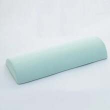 Half Moon Bolster Pillow Ankle Knee Support Quality Memory Foam Filling For Legs Knees Lower Back Head Office Home Travel