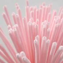 372/150pcs Craft Supplies Kit: Pink & Green Chenille Stems, Step-By-Step Video Tutorial, Green Floral Wire, Gardening Tape, Stamens, Suitable For Bouquet Crafts, Creative Gifts And Party Decorations. Flexible Chenille Stems For DIY Projects And Decor, Ideal For Holidays, Graduations And Celebrations. - Multicolor - View 8