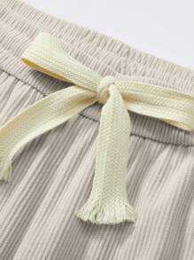 Men's Spring/Autumn Corduroy Pants, Casual Loose Straight Fit Trousers, Versatile, Lightweight Summer Version