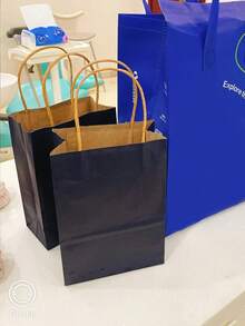 5/10/25个装可重复使用迷你派对礼品袋，糖果袋，适用于庆祝活动、生日、婚礼、礼品包装 - 彩色 - 查看 11