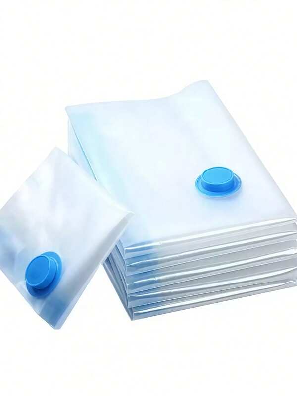 6pcs/5pcs/3pcs/1pc Vacuum Compression Bags, Extra Thick Storage Bags, Waterproof Moisture-Proof Compression Bags For Home Use, Bedding, Travel, Dorm, Reusable Vacuum Packing Space Saver Bags, School Supplies, Bedroom Decor, Household Dust Cover