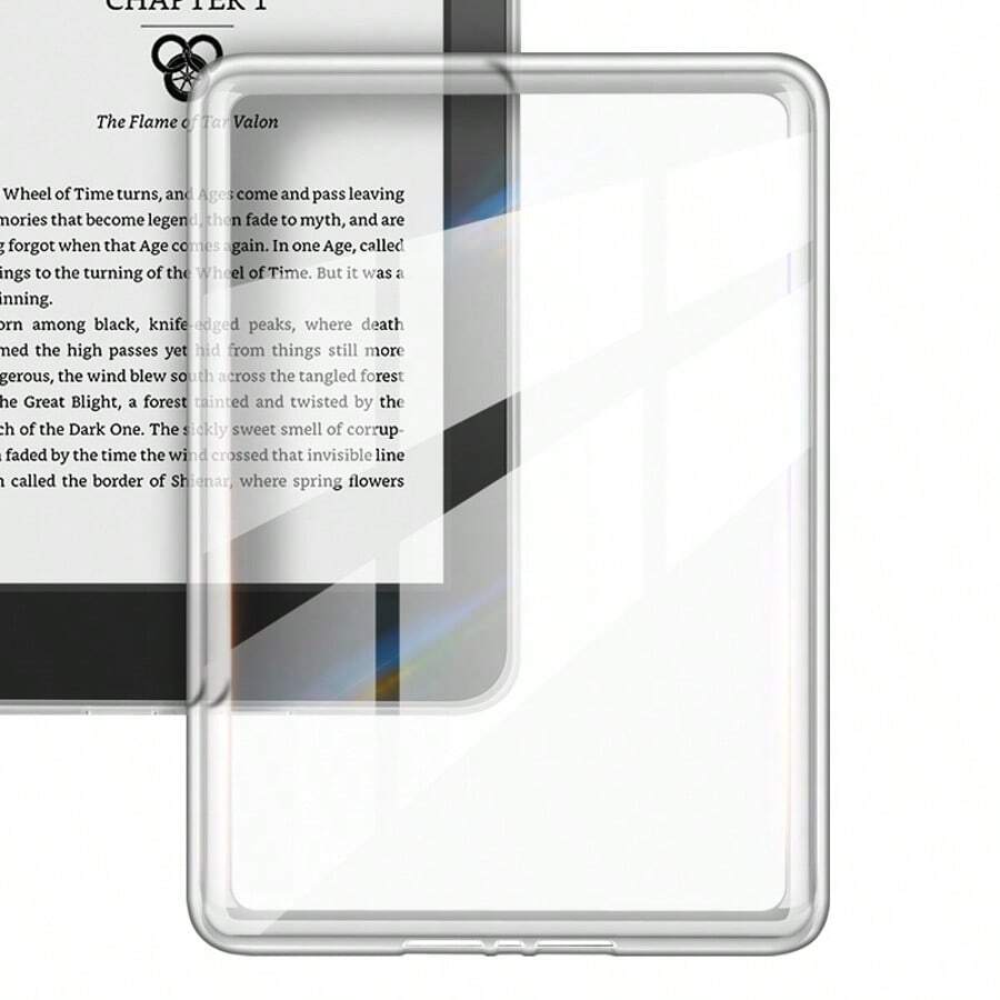 ARMORZONE Clear Acrylic Drop Transparent Case For 2024 Kindle Paperwhite, Compatible With Fire HD8 Tablet Pad Fire MAX 11 Cases Hard Shell - Clear - View 1