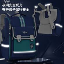 Kids Backpacks - Royal Blue and Red Large - View 5