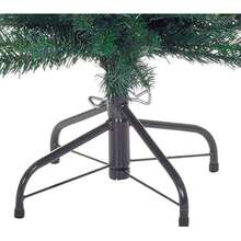 4 piedi/5 piedi/6 piedi/7 piedi Albero di Natale, Palline per Albero di Natale, Albero di Natale Artificiale, Albero di Pino di Natale con Supporto Metallico Pieghevole Solido Perfetto per Decorazioni Natalizie Interne ed Esterne, Facile da Montare, Regali di Natale, Verde