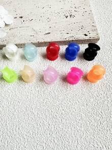 20pcs 9mm Thin Flared Silicone Ear Gauges, Punk Style Piercing Jewelry, Minimalist Fashion Ear Plugs - Speaker Silicone Ear Amplifier - View 12