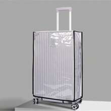 Luggage Protective Cover Transparent Thickened Wear-Resistant Waterproof Trolley Case Cover Travel Leather Case Cover