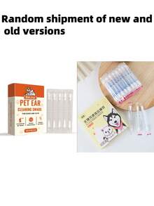 Bețișoare de curățare a urechilor pentru animale de companie, îndepărtarea delicată a cerii din urechi și a mirosurilor de la pernuțe de labă pentru pisici și câini