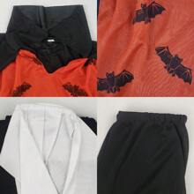 Dracula Vampire Costume For Kids Halloween Party