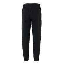 Under Armour Pantalones jogger tejidos Icon, pantalones de entrenamiento de ajuste holgado con cordón en la cintura, 6000663 - Negro - Ver 2