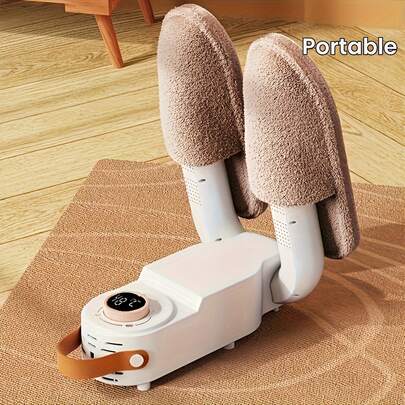 Shoe Dryer With Timer - Odor Eliminator, Foldable Design For All Types Of Shoes, Durable Plastic, Ideal Gift For Halloween, Christmas, Mother's Day And Thanksgiving, Portable Shoe Dryer, Best For Christmas, Perfect For Thanksgiving, No Battery.