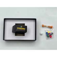 1 套疯狂 30 秒英语棋盘游戏，适合家庭聚会、多人派对、送给朋友和家人的礼物