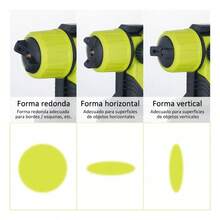 Pistola Para Pintar Electrica Pulverizador Pintura 1400ml - por defecto - Ver 5