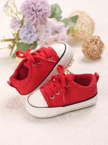 1pair Fashionable Basic Comfortable Outdoor Baby Sports Shoes