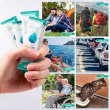 30 PACK Poo Gel For Portable Toilet, Camping Toilet Powder For Potty Bags, Absorbent Gel, Portable Toilet Gel Packets For Outdoor Recreation Camping Supplies (30) - 30 - 查看 6