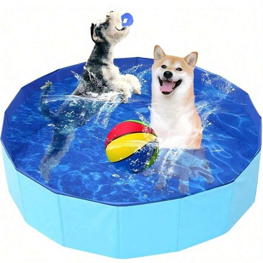 1 宠物浴缸可折叠便携式宠物游泳池狗狗护理户外游泳池浴缸