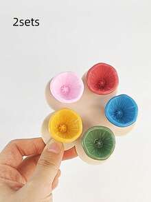 5/10 piezas Estación de abastecimiento de agua de resina con diseño floral - Comedero decorativo para colibríes y abejas para jardín, patio y alféizar de ventana - Motivos pintados a mano de mariposa y flor - Accesorio exterior para apoyo a polinizadores y decoración de verano! - Multicolor - Ver 15