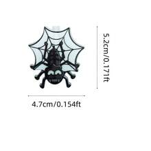 1 件万圣节室内 LED 蜘蛛灯串，怪异派对装饰氛围灯，电池供电家居装饰万圣节装饰房间装饰秋季装饰