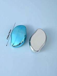 可重复使用的女士腿部脱毛器，防水纳米玻璃脱毛工具 - 神奇水晶玻璃，无需剃毛，可水洗纳米玻璃脱毛器，防水纳米玻璃脱毛工具 - 无痛腿部脱毛和去角质，可重复使用 - 彩色 - 查看 4