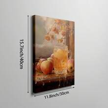 1 幅秋季墙壁艺术画秋季风景帆布印刷画，适合卧室、客厅或办公室的秋季装饰，适合秋季或秋季假期海报，适合送给她的礼物，无框或带框