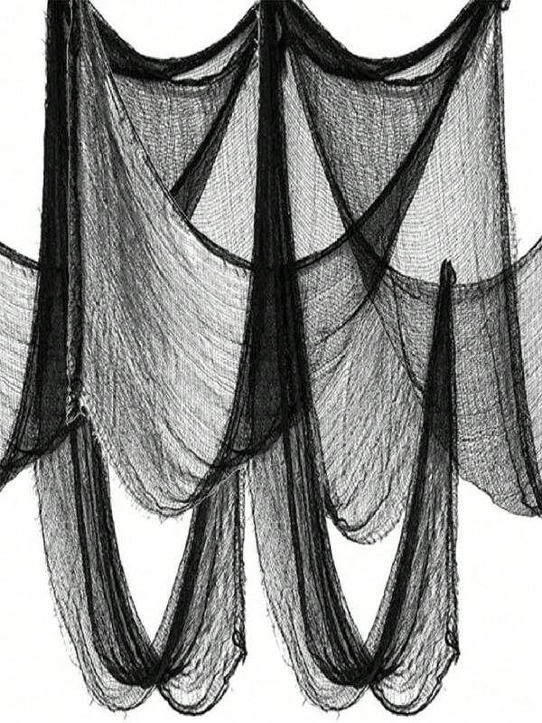 1/3PCS Halloween Creepy Cloth - Halloween Decorations - 30X72 Inch Spooky Fabric Cloth For Haunted House - Creepy And Spooky Halloween Decorations For Party Outdoor Or Indoor